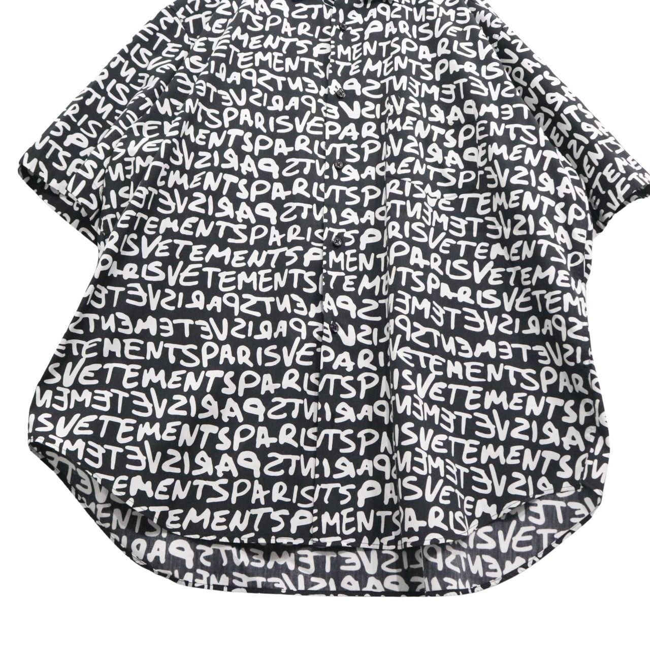 VETEMENTS(ヴェトモン) 24ss GRAFITTI PRINT S/S SHIRT