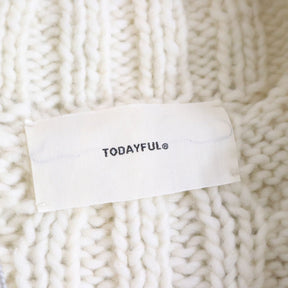 TODAYFUL(トゥデイフル)24AW Volume Handknit Cardigan