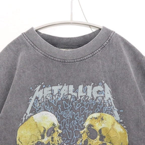 METALLICA | "Sad But True" Pushead Reprint T-Shirt ”Fade Black”