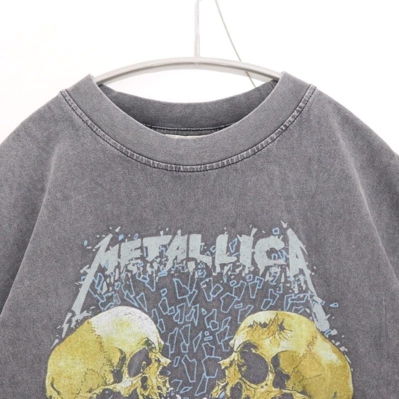 METALLICA | "Sad But True" Pushead Reprint T-Shirt ”Fade Black”
