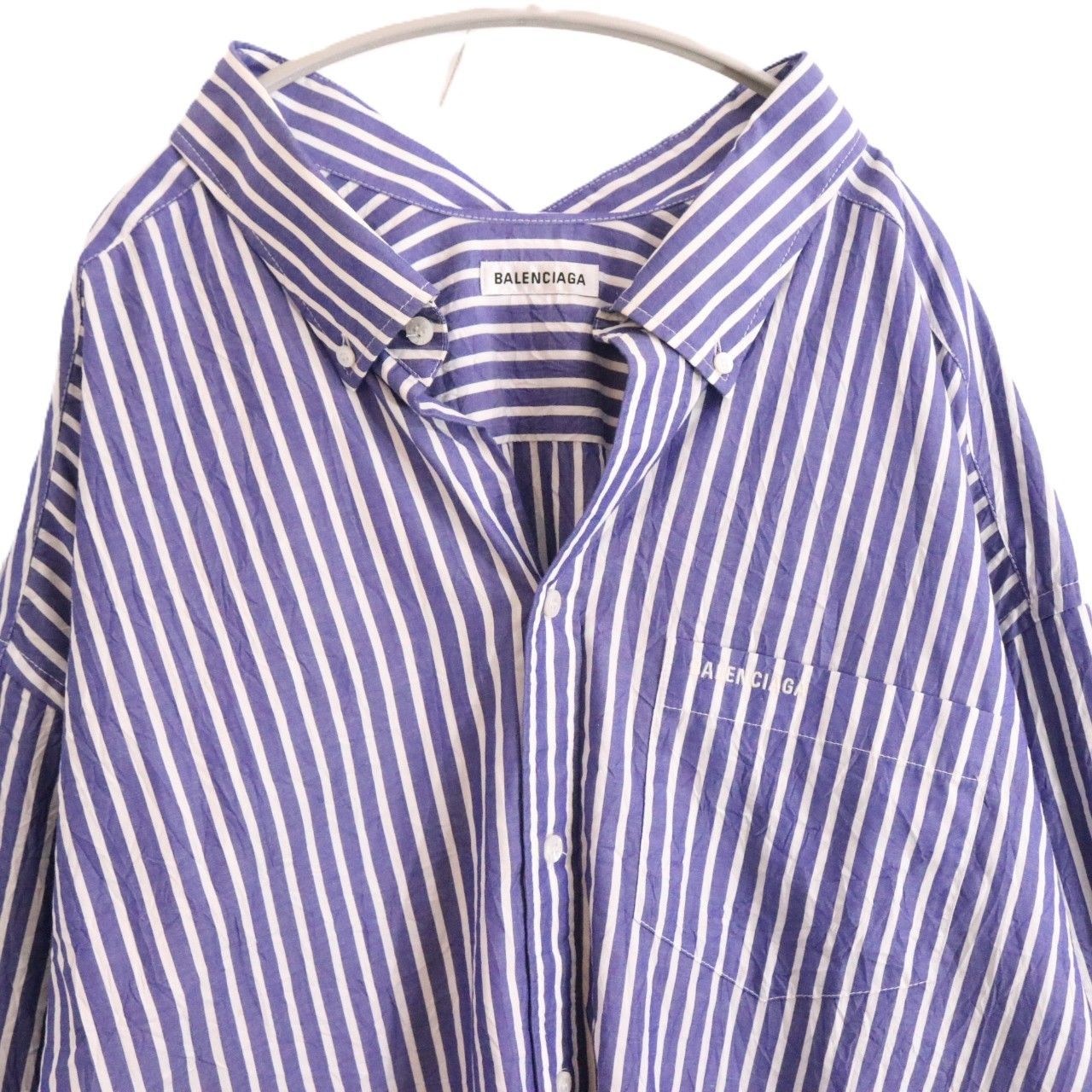 BALENCIAGA(バレンシアガ) 22ss striped shirt