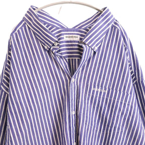 BALENCIAGA(バレンシアガ) 22ss striped shirt