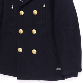 STUSSY 00s | "EPOCHMAKING COLLABORATION" GORE-WINDSTOPPER P-Coat with Gold Buttons