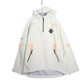 F.C.Real Bristol | AUTHENTIC UTILITY TEAM HALF ZIP JACKET "Off White/Dot Graphic" (FCRB-250000)