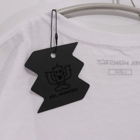 EL MONSTAR | Cat Print T-Shirt "White / #102