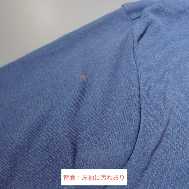 VINTAGE II | 70s BAN-LON Knit Polo Shirt "Navy"