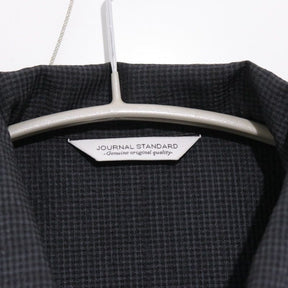 JOURNAL STANDARD 26SS | Slub Sucker Zip Jacket "Black" (26011600560010)
