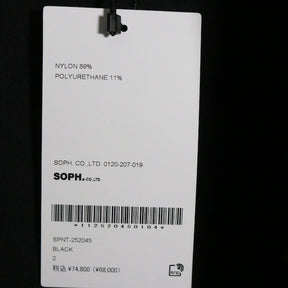 SOPHNET. 25SS | EX. EDUVACATION PARKA "Black" (SPNT-252045)