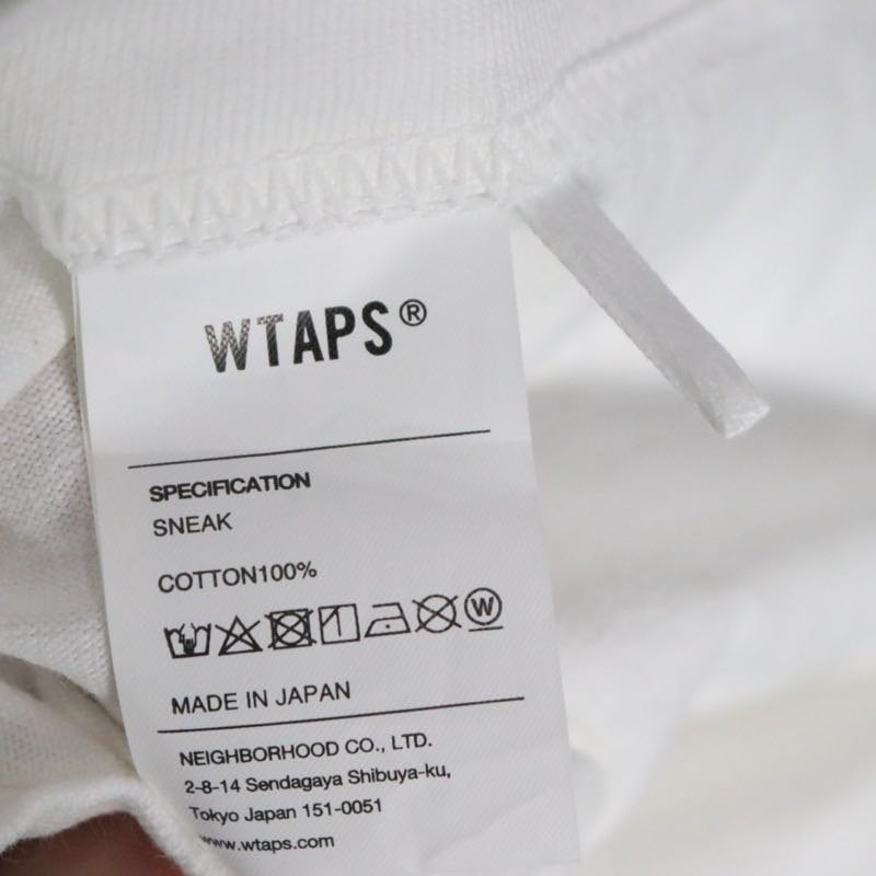 WTAPS 25SS | VNS / SS / COTTON "White" (251PCDT-ST04S)