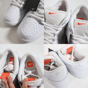 NIKE SB 24AW | DUNK LOW PRO ISO "Triple White" (FJ1674-100)