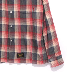 WTAPS 12SS | Union L/S Shirt "Red/Gray"