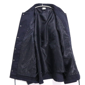 EDNA surfboards | Coach Jacket "Navy / Orange Logo"