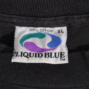 LIQUID BLUE 90s | BOB MARLEY Soccer S/S Tee "Black / 1994 Copyright Made in USA"