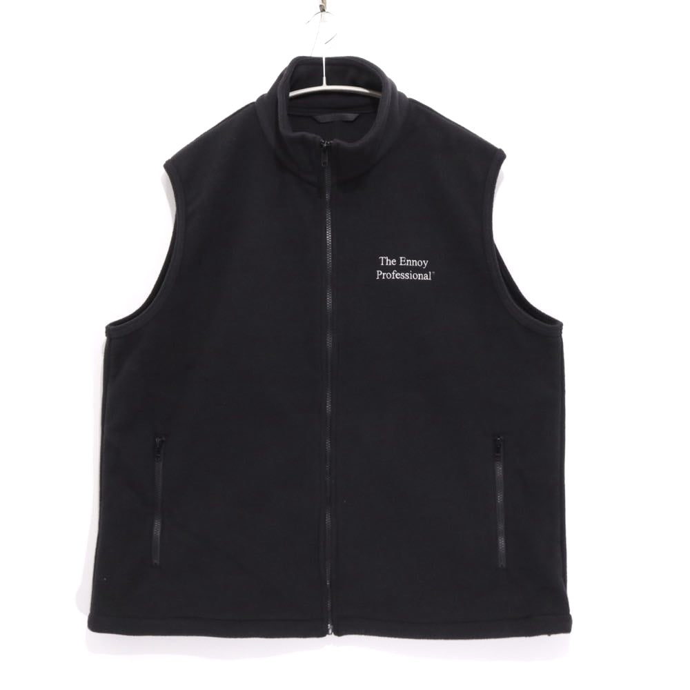 ENNOY 25AW | Professional Fleece Vest "Black" (AW25BRENJK01LP)