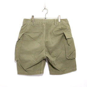 COOTIE PRODUCTIONS | Herringbone Cargo Shorts "Large Side Pockets"