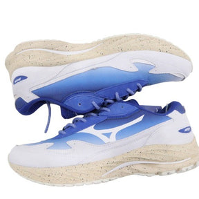 MIZUNO(ミズノ)×Hiroshi Nagai Wave Rider β "Blue/White/Sand Beige"