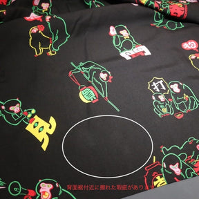 Eanbe × TUITAC | 徘徊猿 Aloha Shirt "Black"