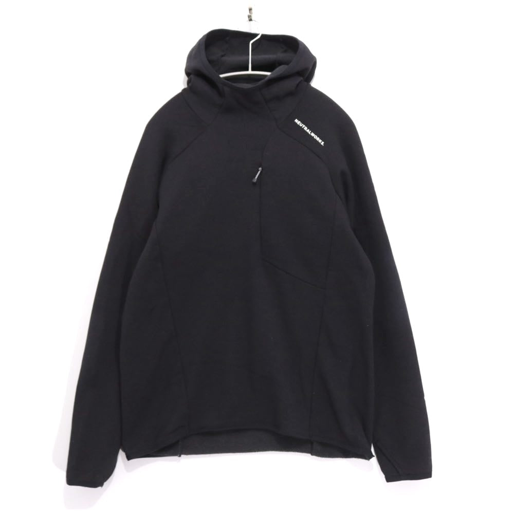 NEUTRALWORKS. × THE NORTH FACE | Nylon Fleece Hoodie "Black" NL72081NW