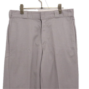 Dickies 90s-00s | Star Graphic Work Pants "Gray" (Made in Mexico)