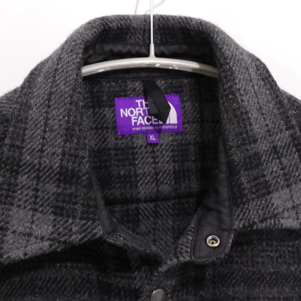 THE NORTH FACE PURPLE LABEL | Plaid C.P.O Jacket "Grey" (NP2061N)
