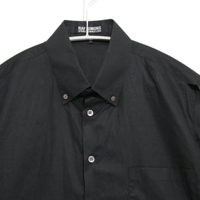 RAF SIMONS 06SS | Button Down S/S Shirt "Icarus Surgit" (Black)