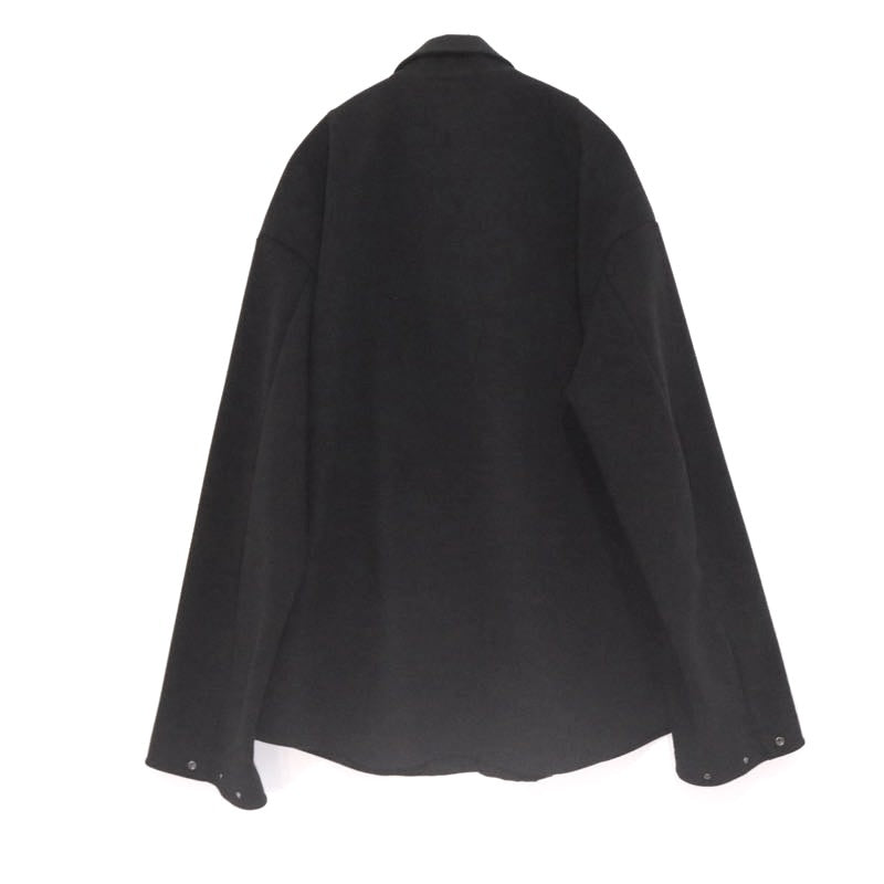 DESCENTE PAUSE | PACKABLE L/S SHIRT "Black" (DLMSJF37)