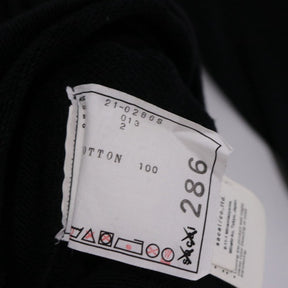 sacai × KAWS 21SS | Flock Print Hoodie "Black/Green" (21-0286S)