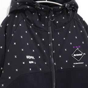 F.C.Real Bristol 21SS | GOD SELECTION XXX Training Ventilation Hoodie "Black" (FCRB-210116)