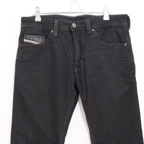 DIESEL | JoggJeans THAVAR "Black" (Denim Sweat Pants)