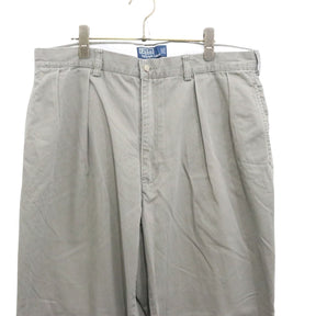 【中古A】90s 00s vintage Polo Ralph Lauren ポロラルフローレン W36 L30 メンズ チノパン ANDREW PANT アンドリューパンツ オリーブグレー 中古A 古着
