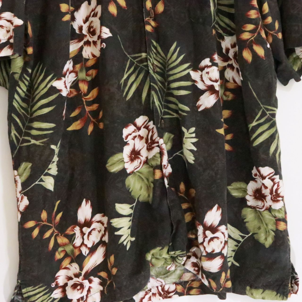 90s vintage CARIBBEAN JOE カリビアン ジョー アロハシャツ リネン レーヨン