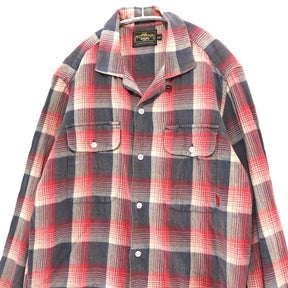 WTAPS 12SS | Union L/S Shirt "Red/Gray"