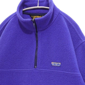 Eddie Bauer 90s | Half-Zip Fleece Pullover "Purple"