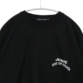 ALWAYS OUT OF STOCK(オールウェイズアウトオブストック)"TRAFFIC SIGN" Logo S/S T-Shirt