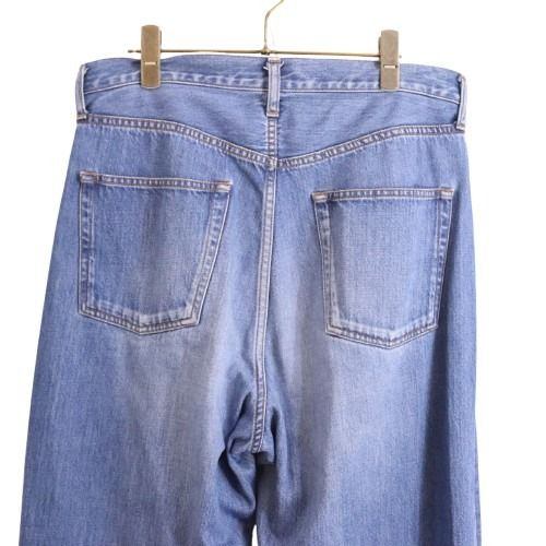 ALTIMA(アルティマ) 22ss WASH DENIM TUCK BAGGY PANTS