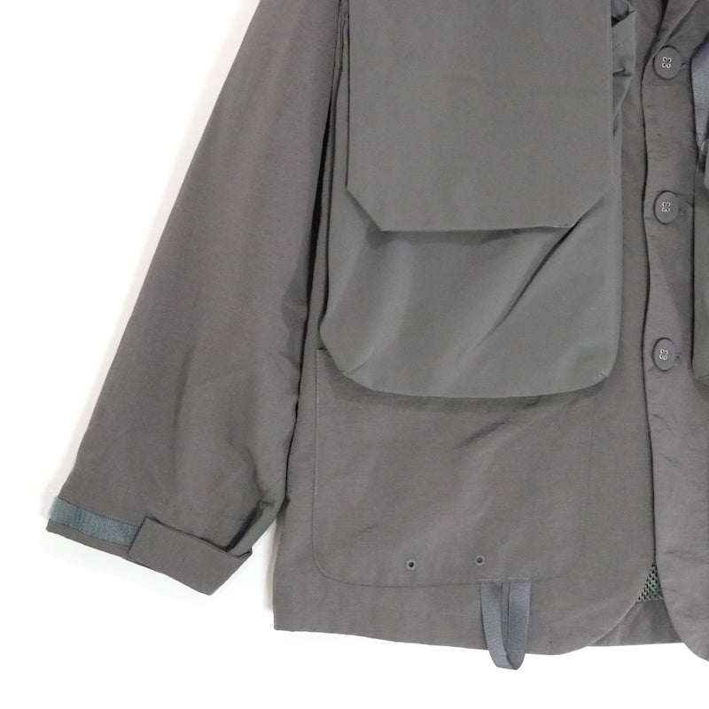 CMF OUTDOOR GARMENT 23SS | FISHING COMP SHIRTS "Grey" (CMF2301-J09C)