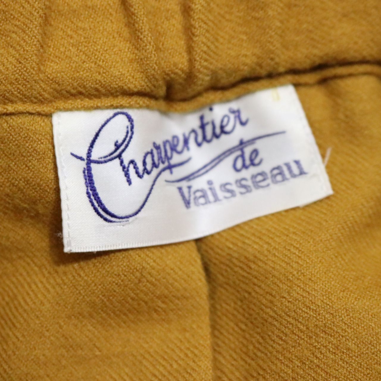 Charpentier de Vaisseau(シャルパンティエ・ドゥ・ヴェッソ) Wool Pleated Skirt