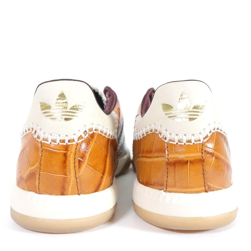 adidas × Wales Bonner 24SS | WB MN Samba "Silver / College Burgundy" (IH5777)