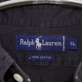Polo Ralph Lauren 90s-00s | L/S Button-Down Shirt "Black"