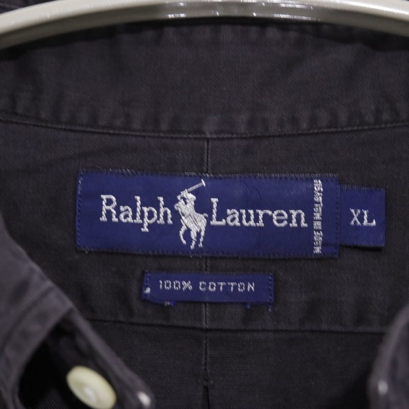 Polo Ralph Lauren 90s-00s | L/S Button-Down Shirt "Black"