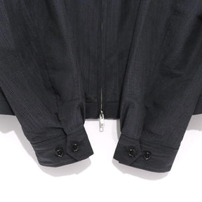 JOURNAL STANDARD 26SS | Slub Sucker Zip Jacket "Black" (26011600560010)