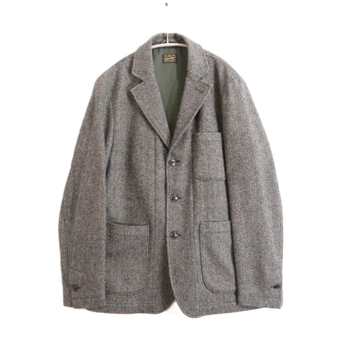 1st PAT-RN(ファーストパターン) 3B Tweed  Jacket