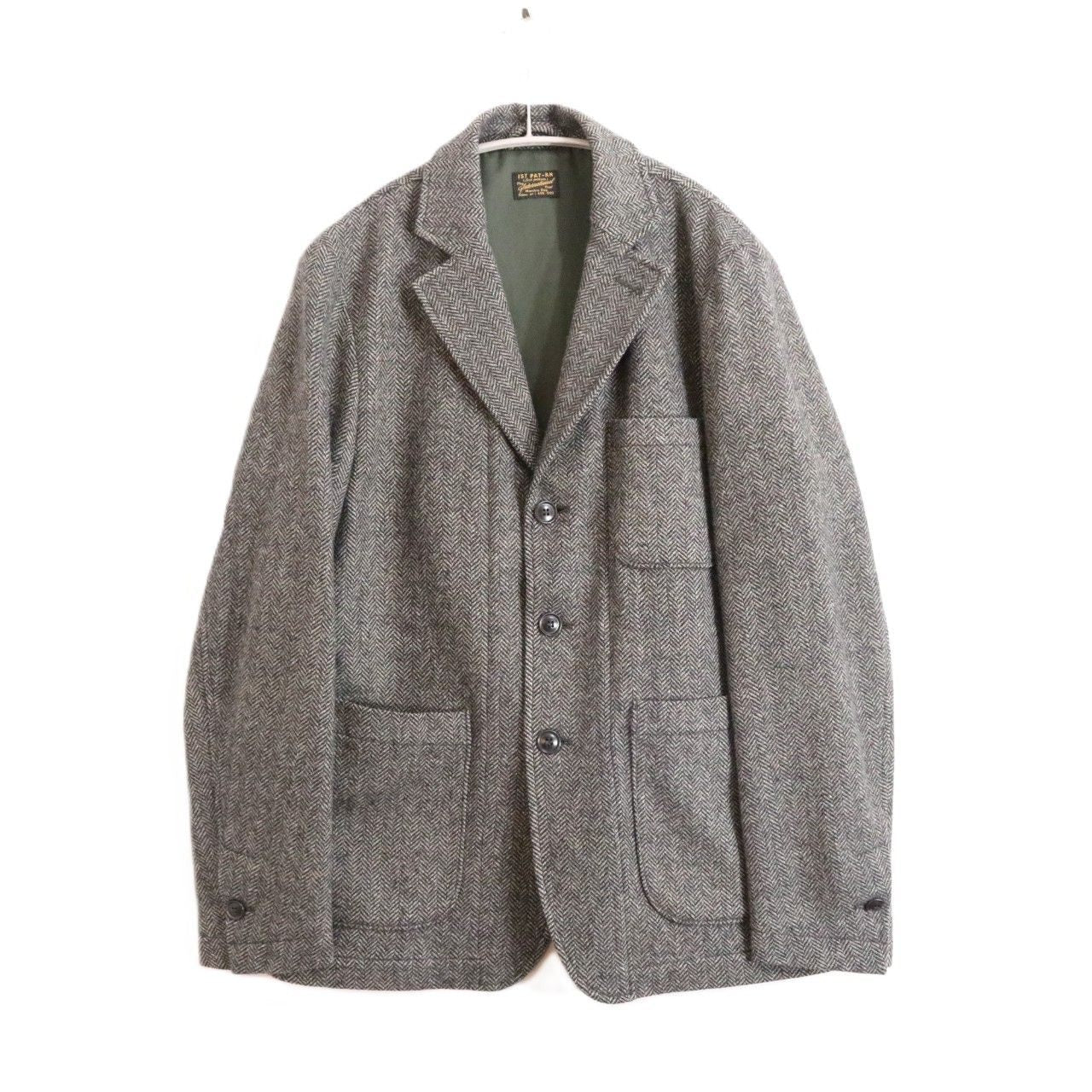 1st PAT-RN(ファーストパターン) 3B Tweed  Jacket