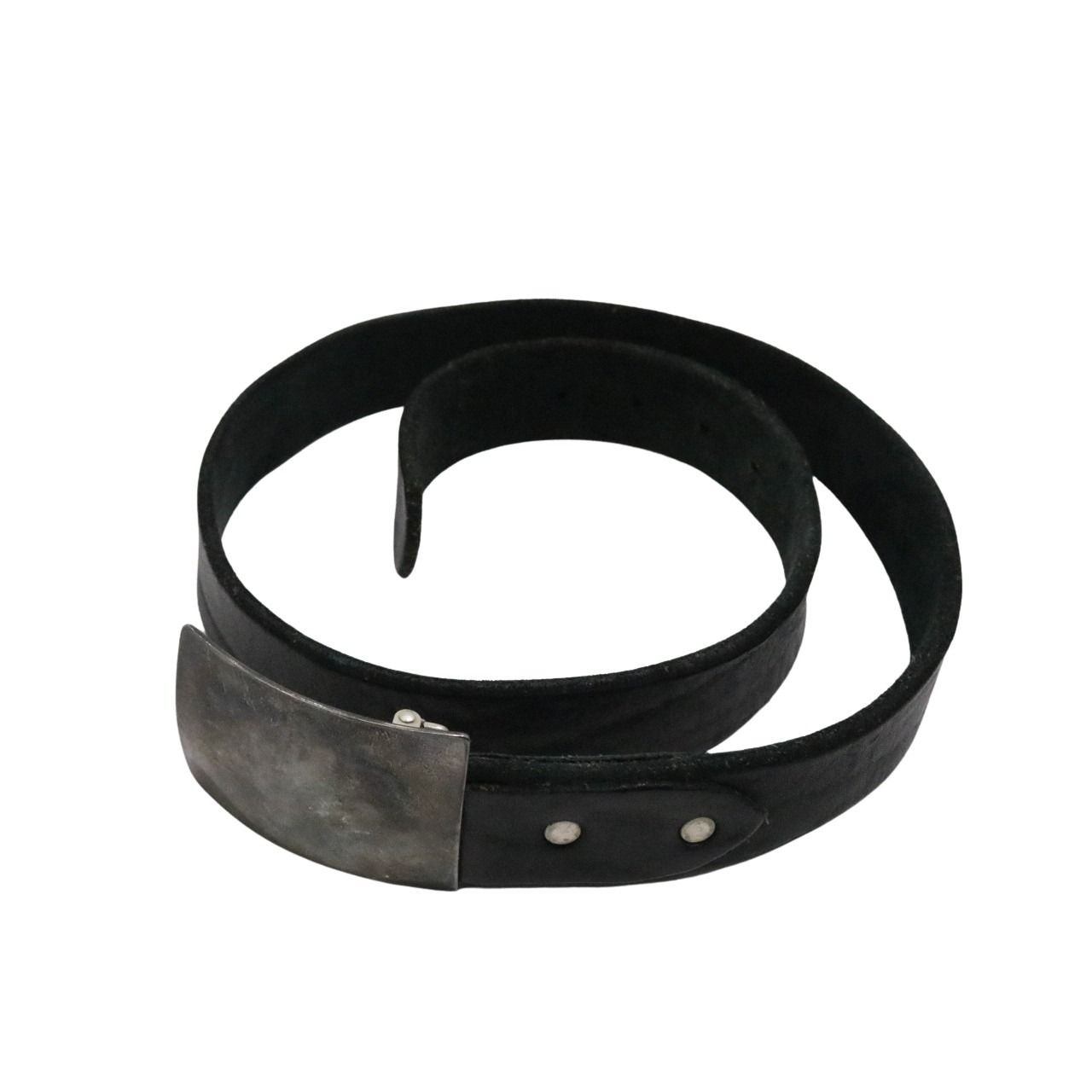 ISAMU KATAYAMA BACKLASH(イサムカタヤマバックラッシュ)  Leather Belt Silver 950