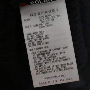 THE NORTH FACE PURPLE LABEL 25AW | POLARTEC Wool Fleece Sweater Jacket "Black" (N25FA051)