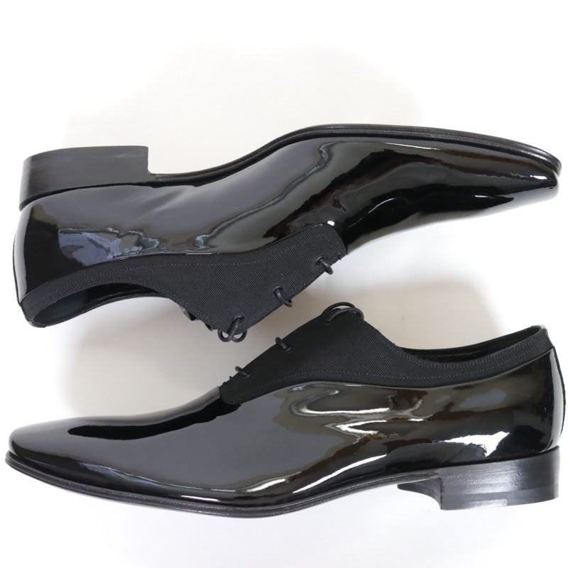 Dior HOMME | DERBY Vernis Ottoman "Black" (3DE007VOT)