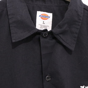 Dickies | Essanay Studio Embroidery L/S Open Collar Shirt "Black"
