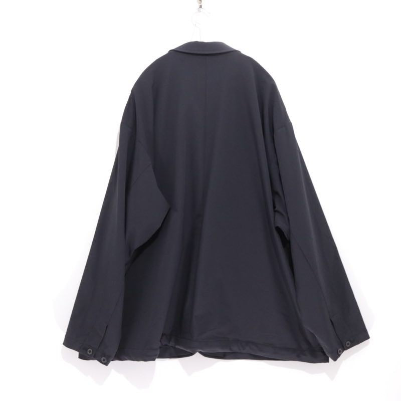 BEAMS | Nylon Mesh-Lined Oversized Jacket "Black"(11-16-1309-803)