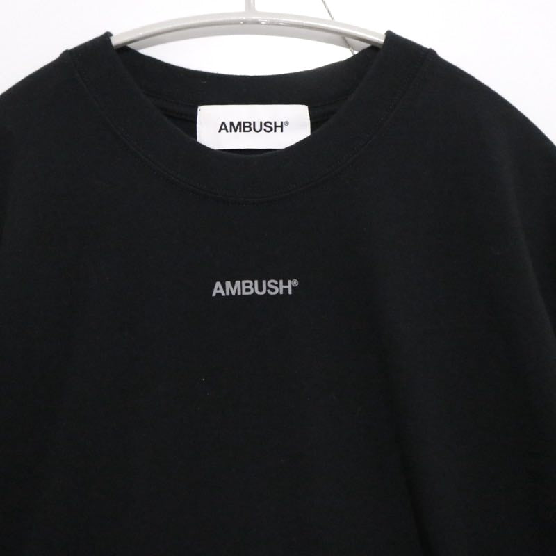 AMBUSH 20AW | XL LOGO VERSION Limited Edition T-shirt "Black" (BMAA007F20JER001)