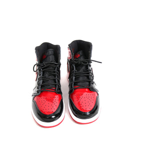 NIKE KIDS 22.5cm スニーカー Nike GS Air Jordan 1 High OG Patent Bred